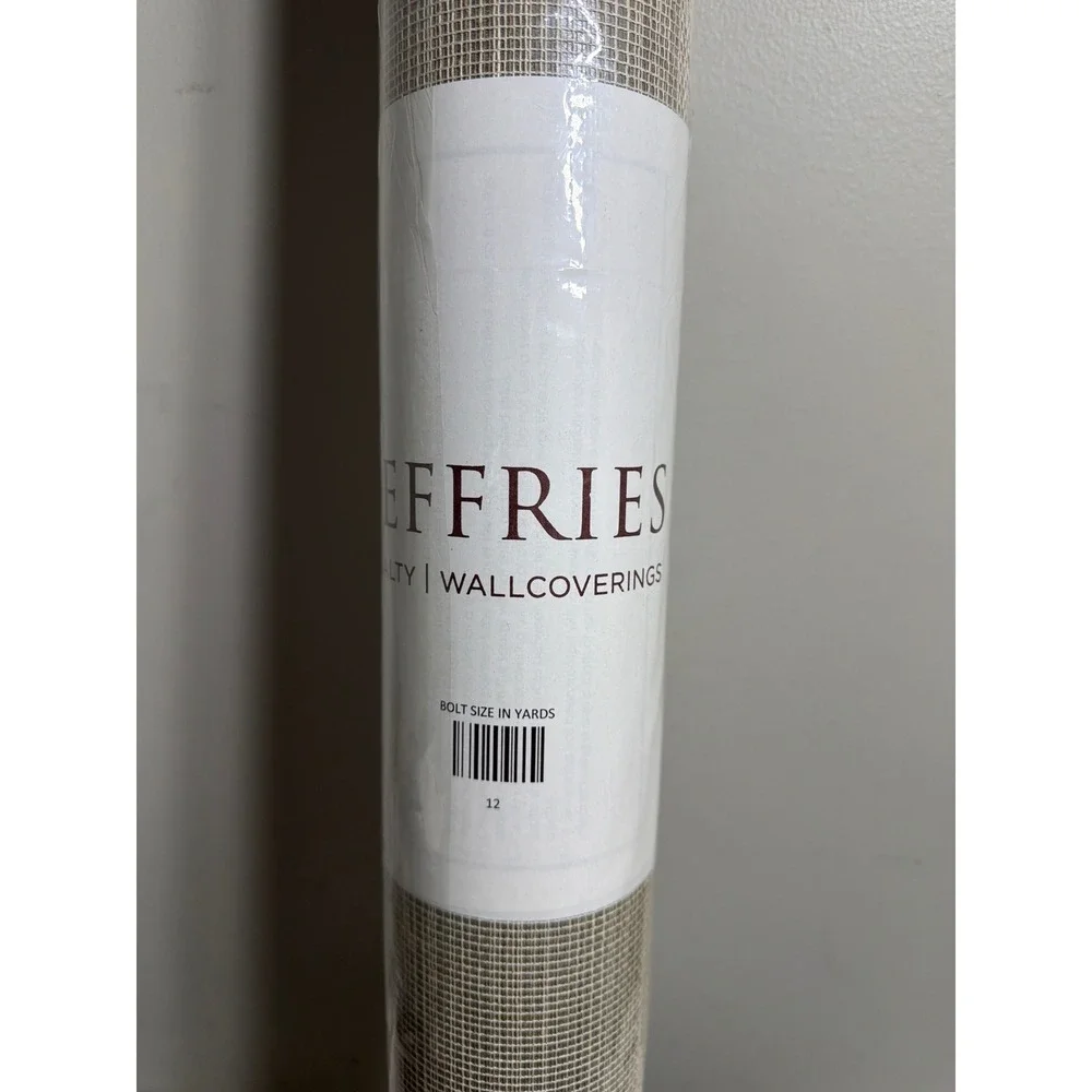 Philip‎ Jeffries Textured Grasscloth Wallcovering Natural Neutral Japan 12 Yards - Picture 2 of 5
